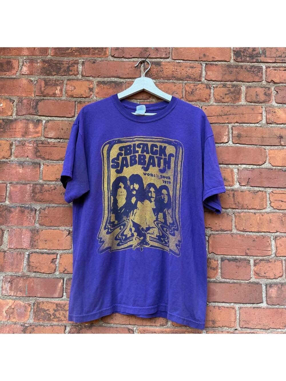 black sabbath world tour 1979 t shirt 00s L